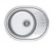 Овальна мийка з крилом FABIANO  57X45 060 MICRODECOR