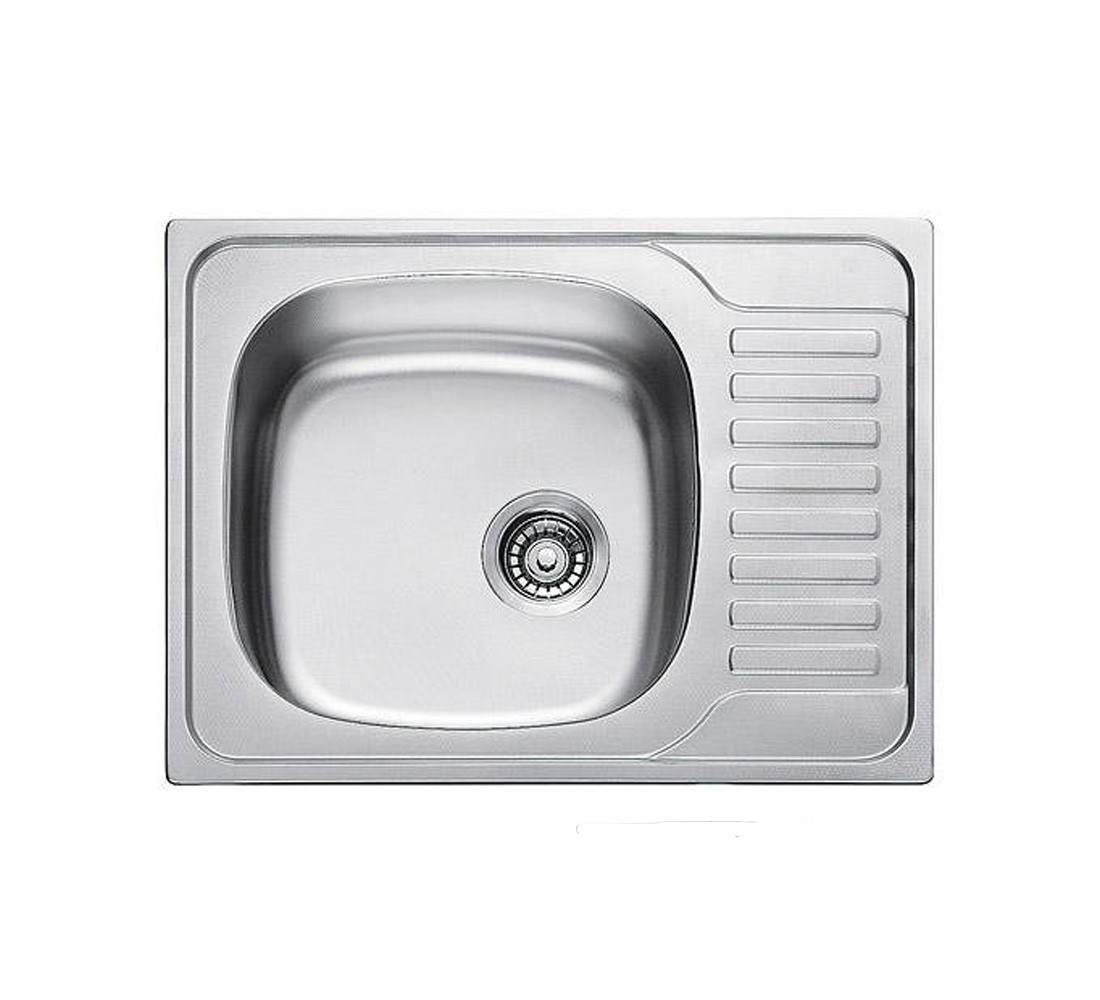 Мийка з нержавіючої сталі FABIANO  580X485 SATIN 580X485 SATIN