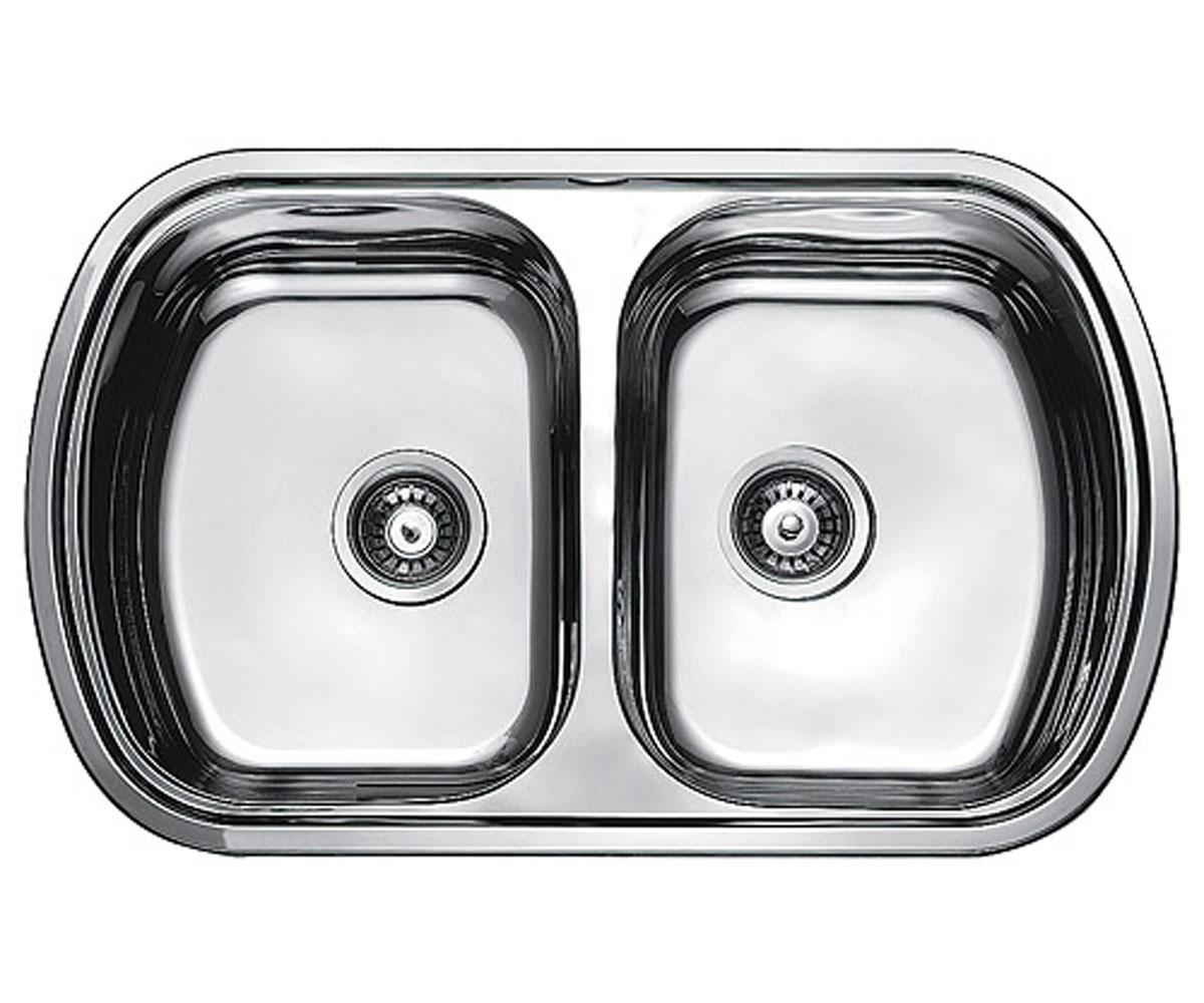 Кухонна мийка на дві чаші FABIANO  800X490 DV MICRODECOR 800X490 DV MICRODECOR