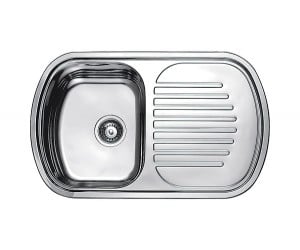Кухонна мийка з микродекором FABIANO  800X490 MICRODECOR