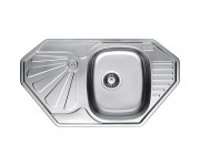 Кутова мийка з микродекором FABIANO  850X472 MICRODECOR