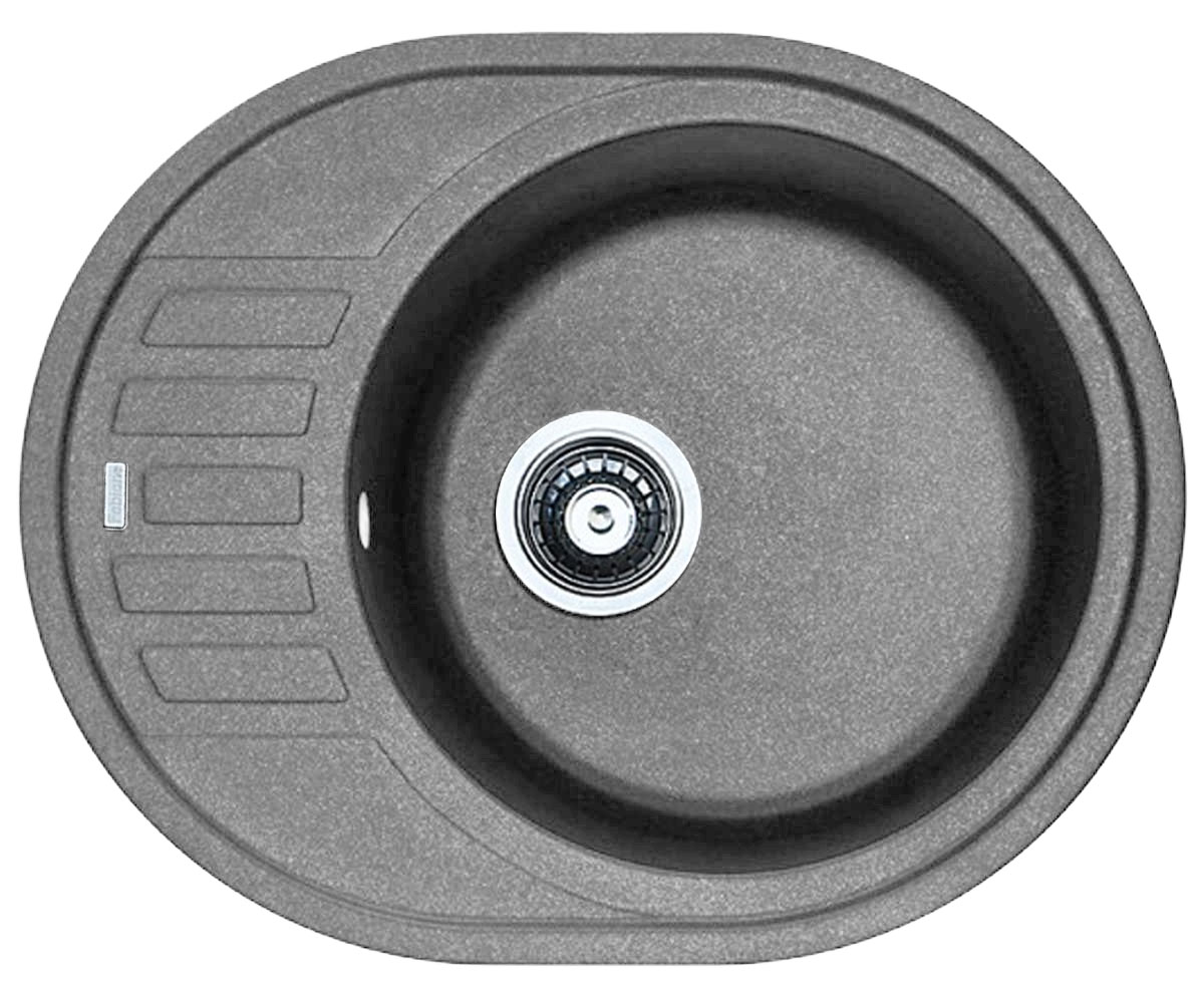 Овальна мийка , FABIANO ARC ARC 62X50 TITANIUM ARC 62X50 TITANIUM