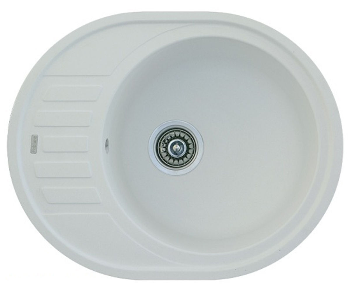 Овальна мийка , FABIANO ARC ARC 62X50 WHITE ARC 62X50 WHITE