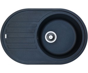 Мийка овальна FABIANO ARC ARC 77X50 ANTRACIT