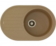 Мийка овальна FABIANO ARC ARC 77X50 BEIGE