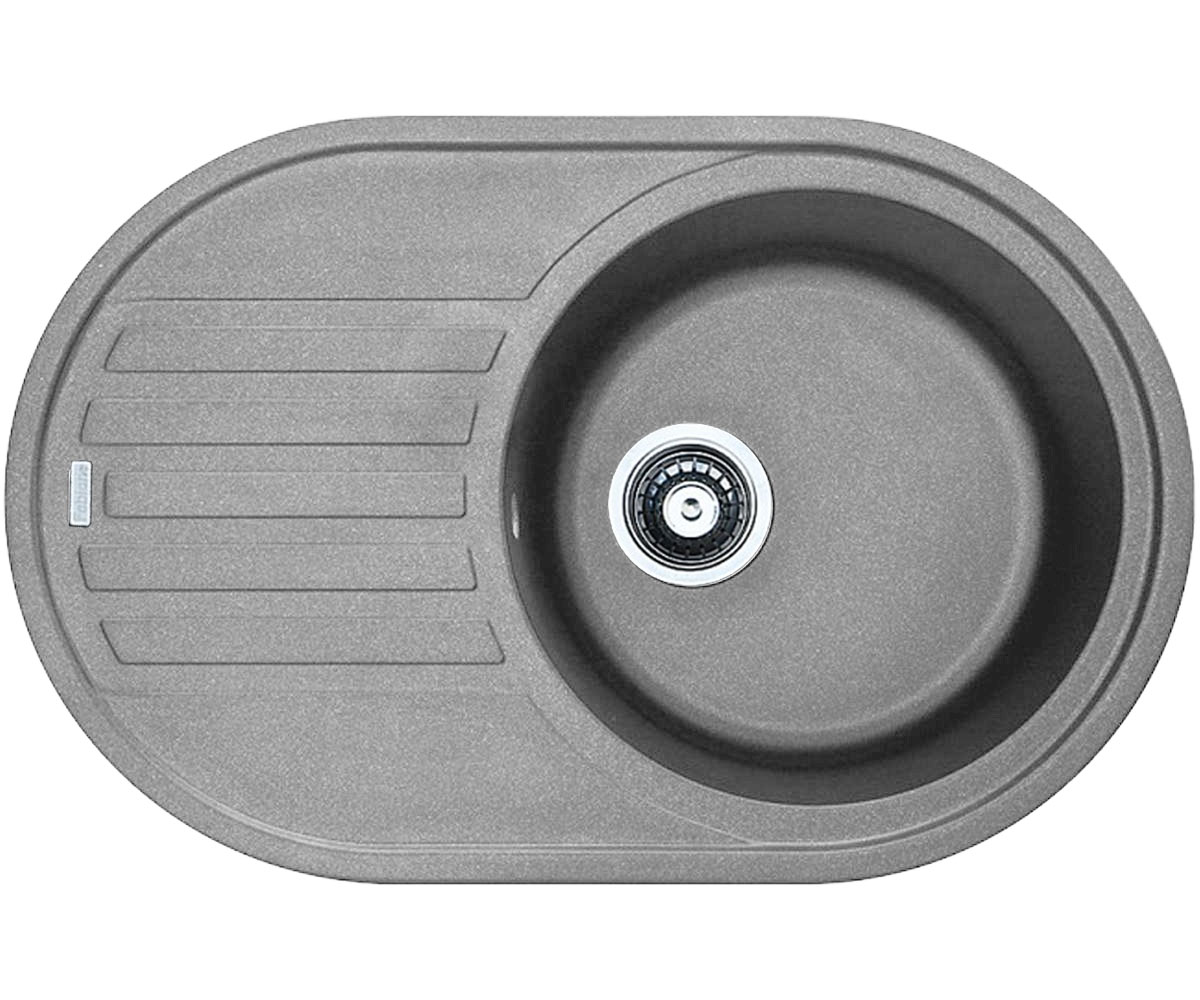 Мийка овальна FABIANO ARC ARC 77X50 TITANIUM ARC 77X50 TITANIUM