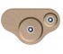 Кухонная угловая мойка FABIANO ARC ARC 94X58X15 BEIGE ARC 94X58X15 BEIGE