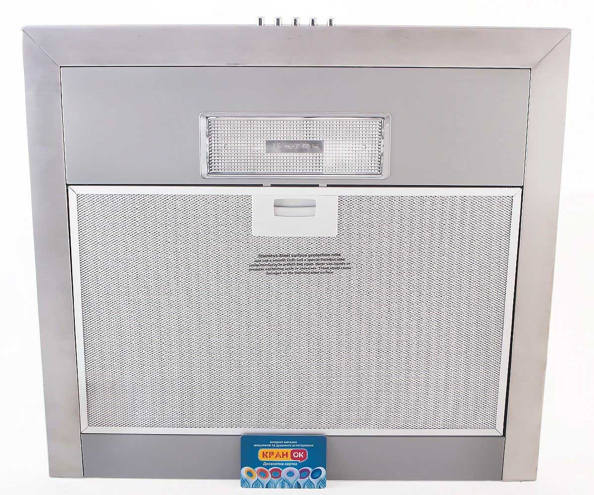 Кухонная вытяжка  BASE 50 INOX:Фото 3