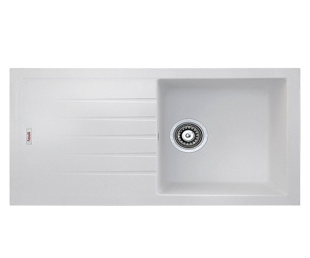 Мийка з крилом FABIANO CLASSIC CLASSIC 100X50 ALPINE WHITE CLASSIC 100X50 ALPINE WHITE