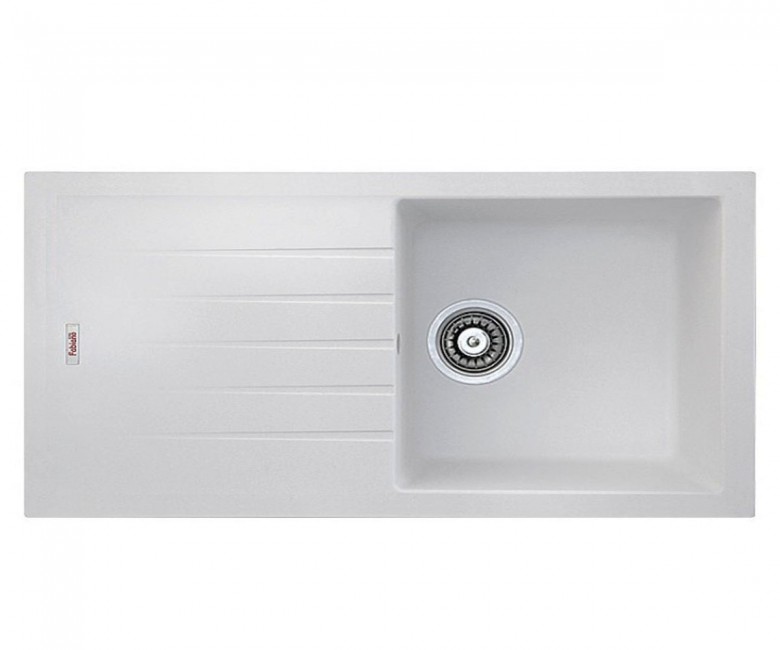 Мийка з крилом FABIANO CLASSIC CLASSIC 100X50 ALPINE WHITE CLASSIC 100X50 ALPINE WHITE