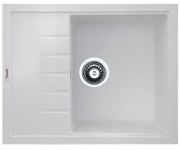 Гранітна мийка FABIANO  CLASSIC 62X50 ALPINE WHITE