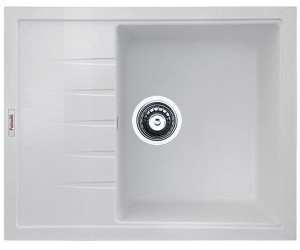 Гранітна мийка FABIANO  CLASSIC 62X50 ALPINE WHITE