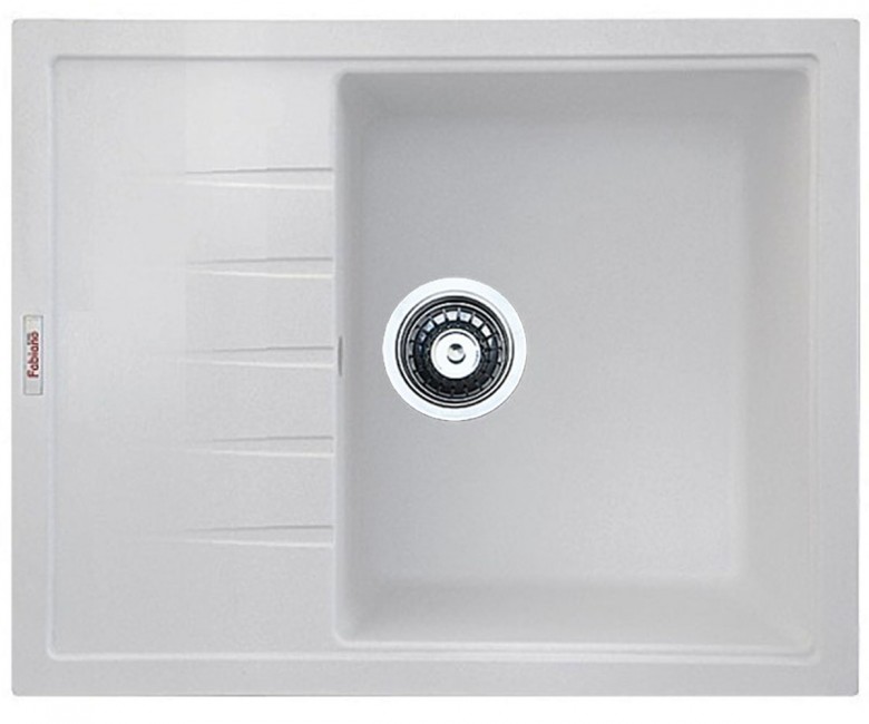 Гранітна мийка FABIANO  CLASSIC 62X50 ALPINE WHITE CLASSIC 62X50 ALPINE WHITE