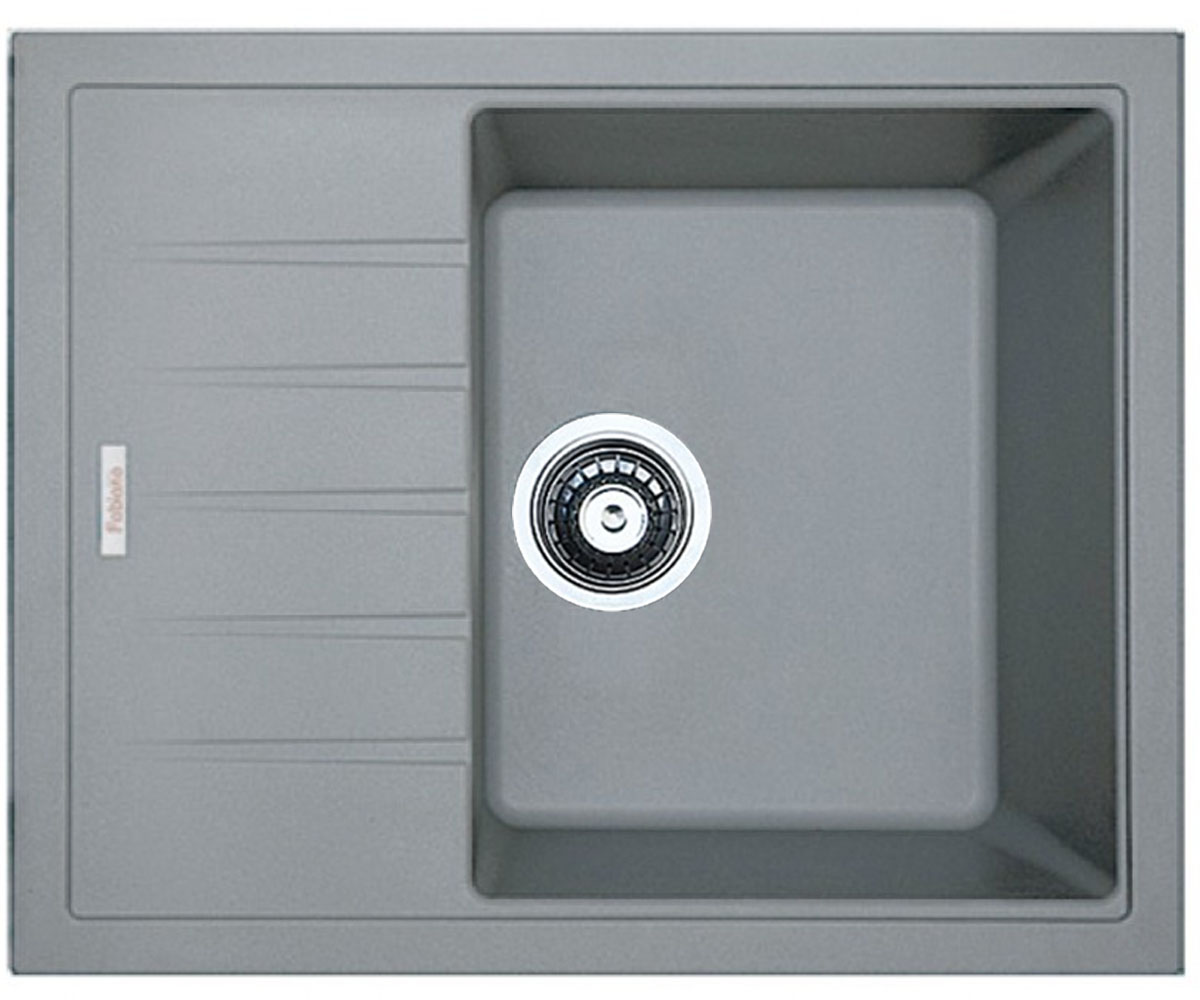 Кухонная мойка FABIANO CLASSIC CLASSIC 62X50 GREY METALLIC CLASSIC 62X50 GREY METALLIC