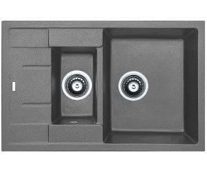 Кухонна мийка FABIANO CLASSIC CLASSIC 78X50X15 GREY METALLIC