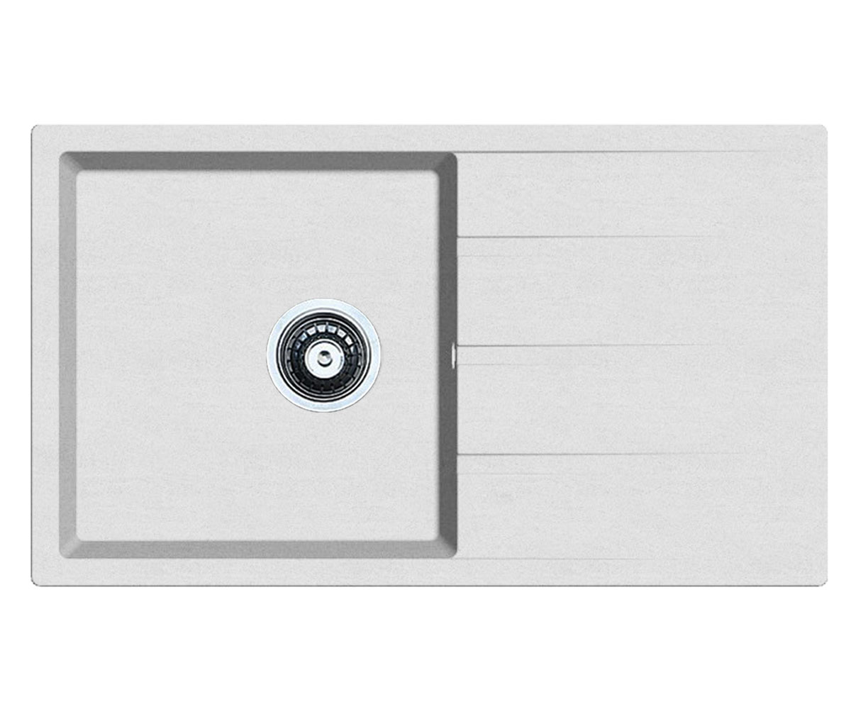 Кухонна мийка FABIANO CLASSIC CLASSIC 86X50 XL ALPINE WHITE CLASSIC 86X50 XL ALPINE WHITE