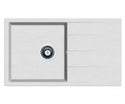 Кухонна мийка FABIANO CLASSIC CLASSIC 86X50 XL ALPINE WHITE