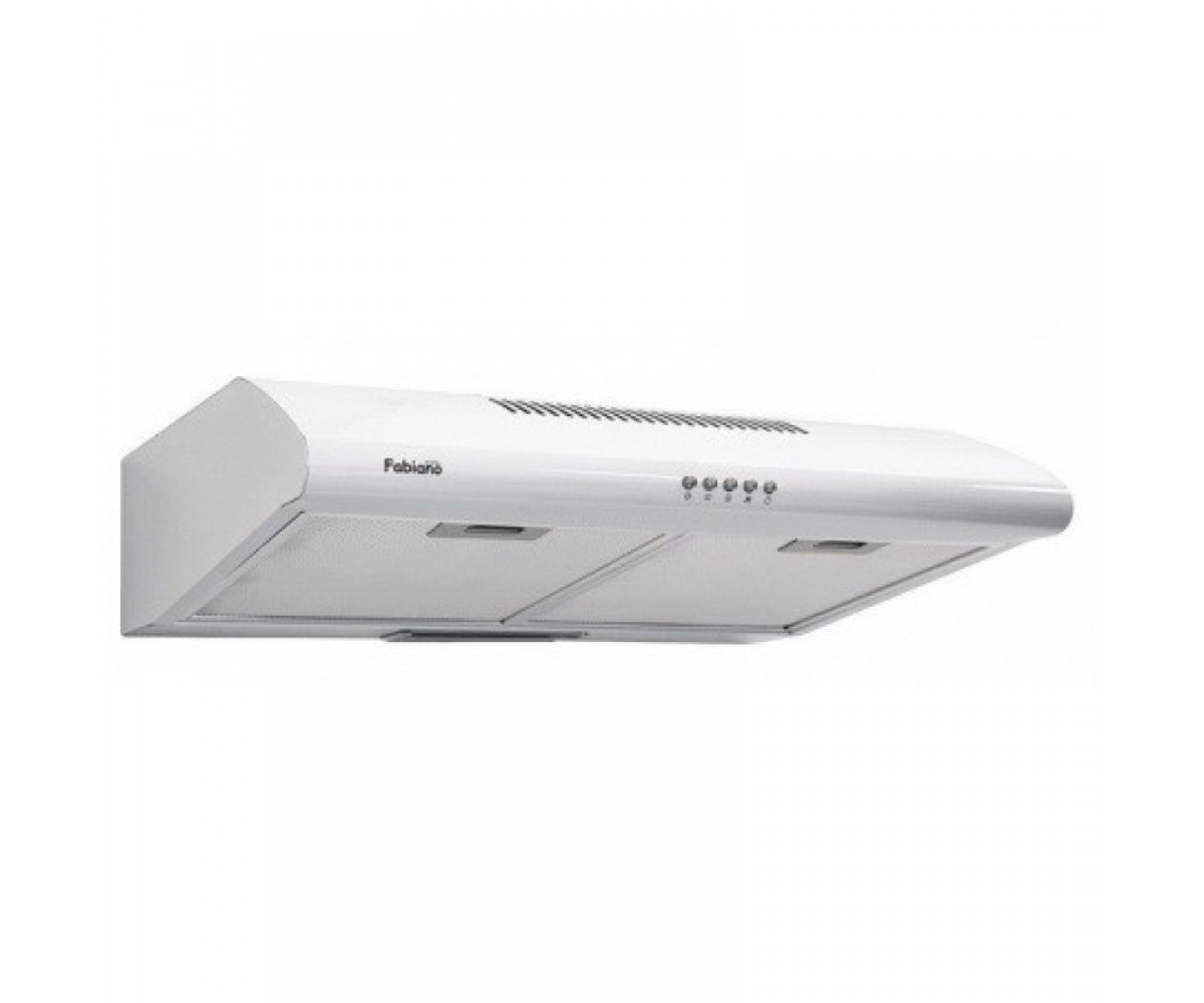 Витяжка плоска, 600 мм FABIANO  FH 60 WHITE FH 60 WHITE