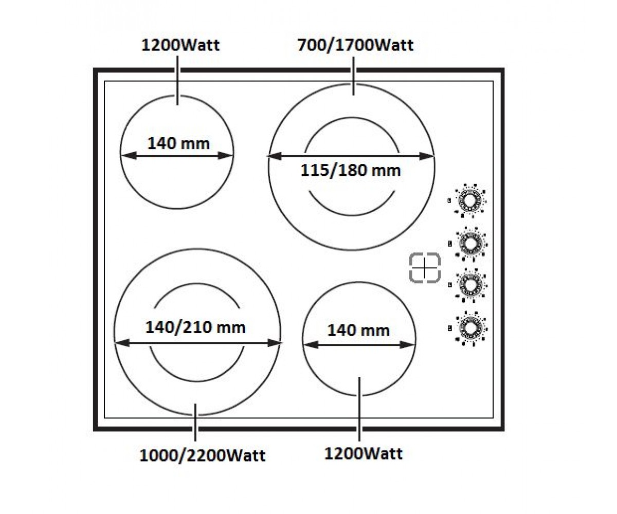Сенсорная панель  FHE-R 17-44 VM IVORY:Чертеж 
