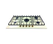 Пятиконфорочная плита FABIANO  FHG-R 27-95 VGH-T IVORY