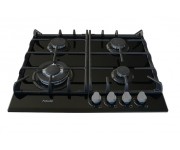 Плита фронтальная FABIANO  FHG 10-44 VGH-T BLACK GLASS
