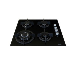 Газова варильна поверхня FABIANO  FHG 11-44 GH-T BLACK GLASS