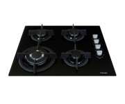 Встраиваемоая газова поверхня FABIANO  FHG 11-44 T BLACK GLASS