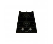 Поверхность с автоподжогом FABIANO  FHG 16-2 GH BLACK GLASS