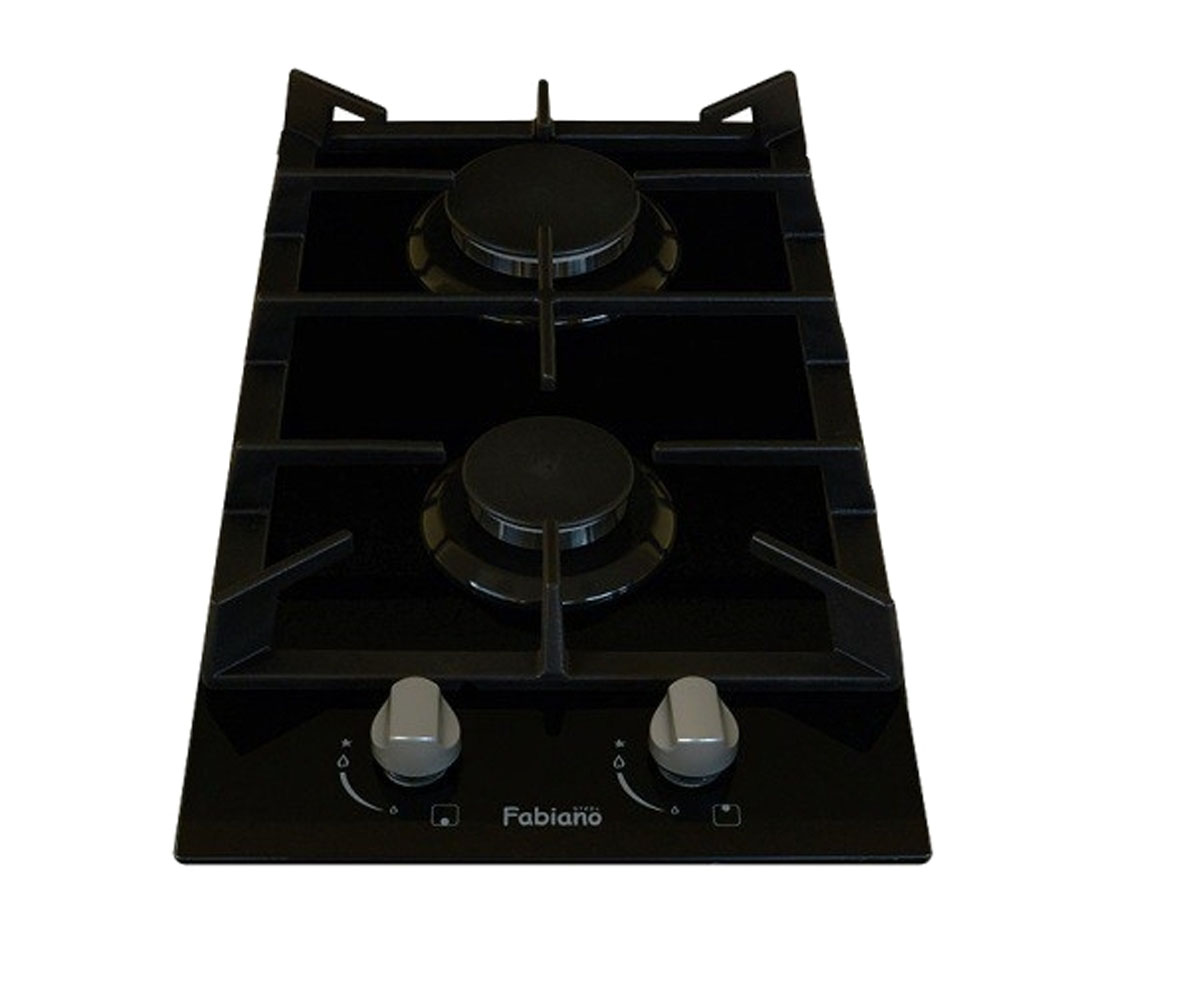 Варильна поверхня FABIANO  FHG 16-2 GH DOMINO BLACK GLASS FHG 16-2 GH DOMINO BLACK GLASS