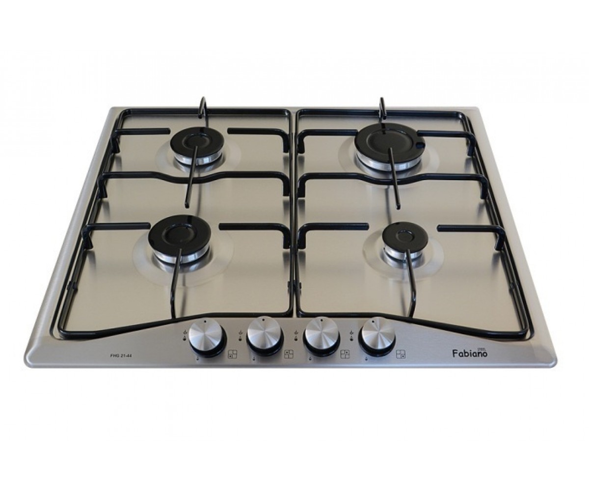 Чорна поверхня пальника FABIANO  FHG 21-44 INOX FHG 21-44 INOX