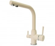 Кухонний змішувач на дві води FABIANO  FKM-311 CREAM