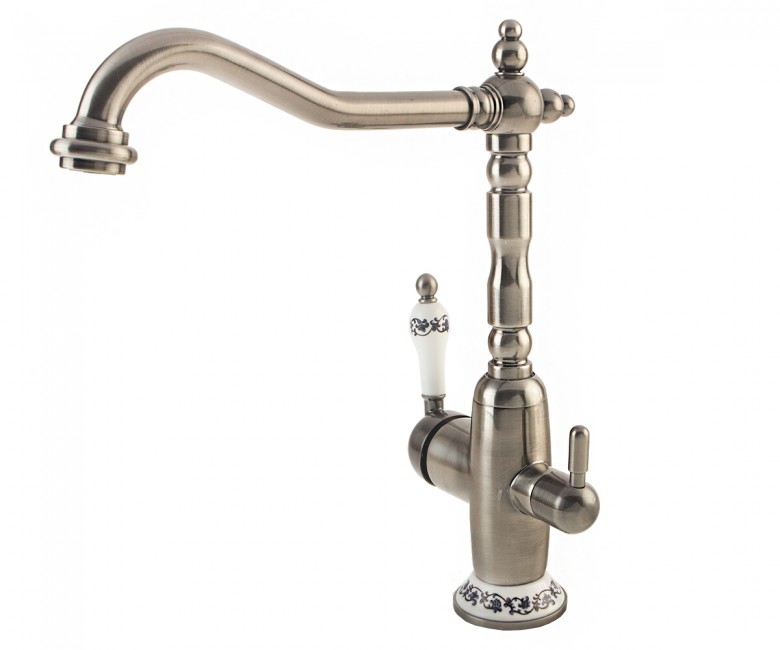 Змішувач для кухні FABIANO  FKM-314 INOX-ANTIQUE FKM-314 INOX-ANTIQUE