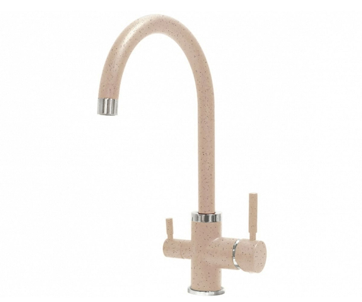 Змішувач комбінований FABIANO  FKM-315 SS BEIGE FKM-315 SS BEIGE