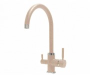 Змішувач комбінований FABIANO  FKM-315 SS BEIGE