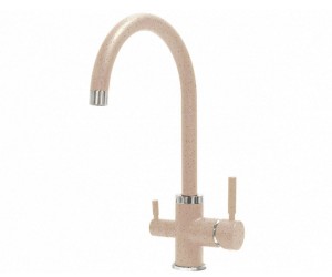 Змішувач комбінований FABIANO  FKM-315 SS BEIGE