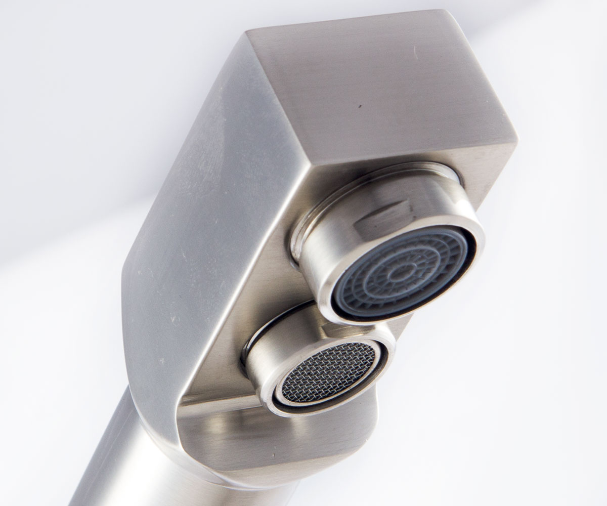 Кухонный комбинированный смеситель  FKM-31 INOX:Фото 6