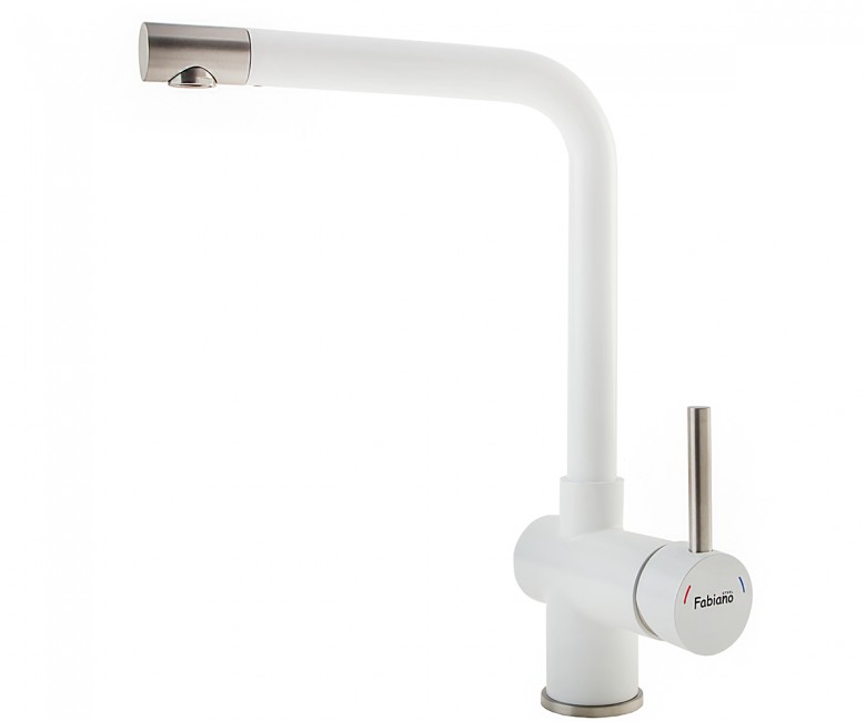 Кухонний змішувач FABIANO  FKM-45 SS ALPINE WHITE FKM-45 SS ALPINE WHITE