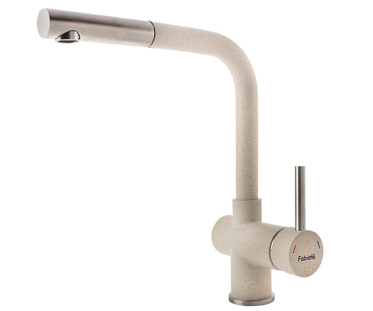 Кухонний змішувач FABIANO  FKM-46P SS BEIGE FKM-46P SS BEIGE