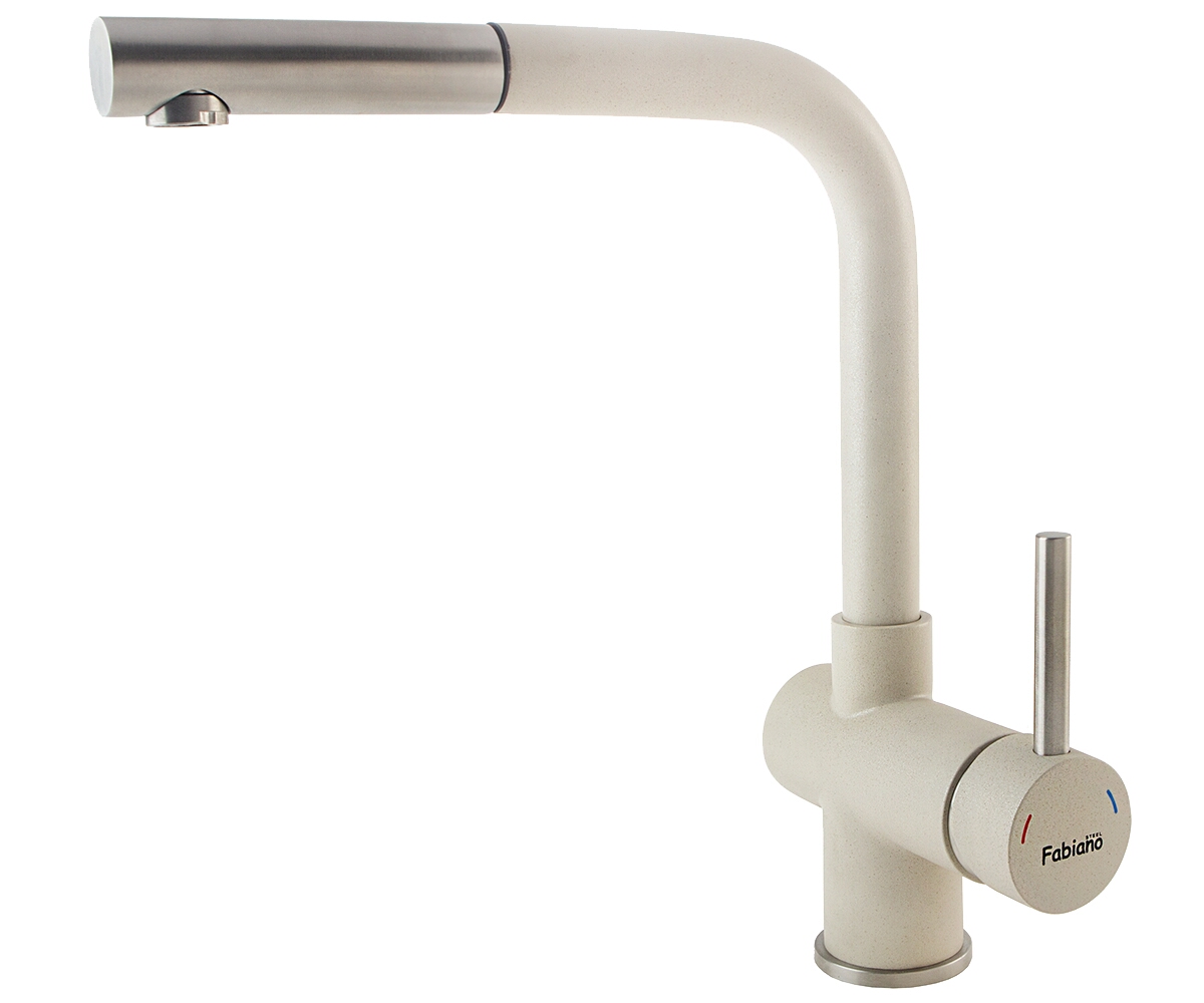 Кухонний змішувач FABIANO  FKM-46P SS CREAM FKM-46P SS CREAM