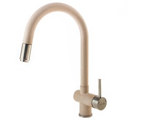 Змішувач на кухню FABIANO  FKM-47P SS BEIGE