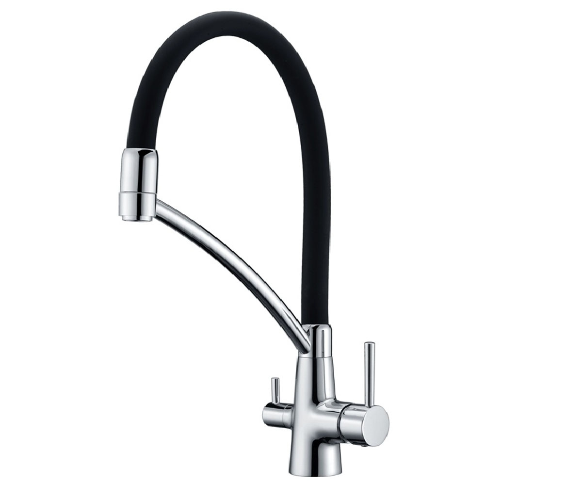 Змішувач для кухні FABIANO  FKM 31.10 CHROME BLACK FKM 31.10 CHROME BLACK