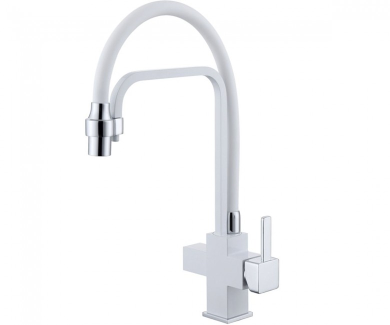 Змішувач кухонний 3 в 1 FABIANO  FKM 31.11 ALPINE WHITE FKM 31.11 ALPINE WHITE