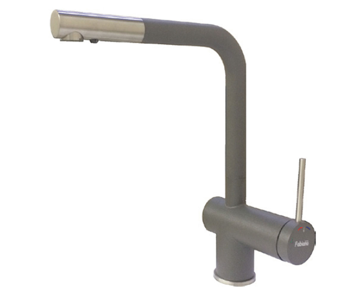 Кухонний змішувач FABIANO  FKM 31.12 SS TITANIUM FKM 31.12 SS TITANIUM