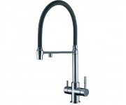 Змішувач для кухні 3 в 1 FABIANO  FKM 31.43 INOX BLACK