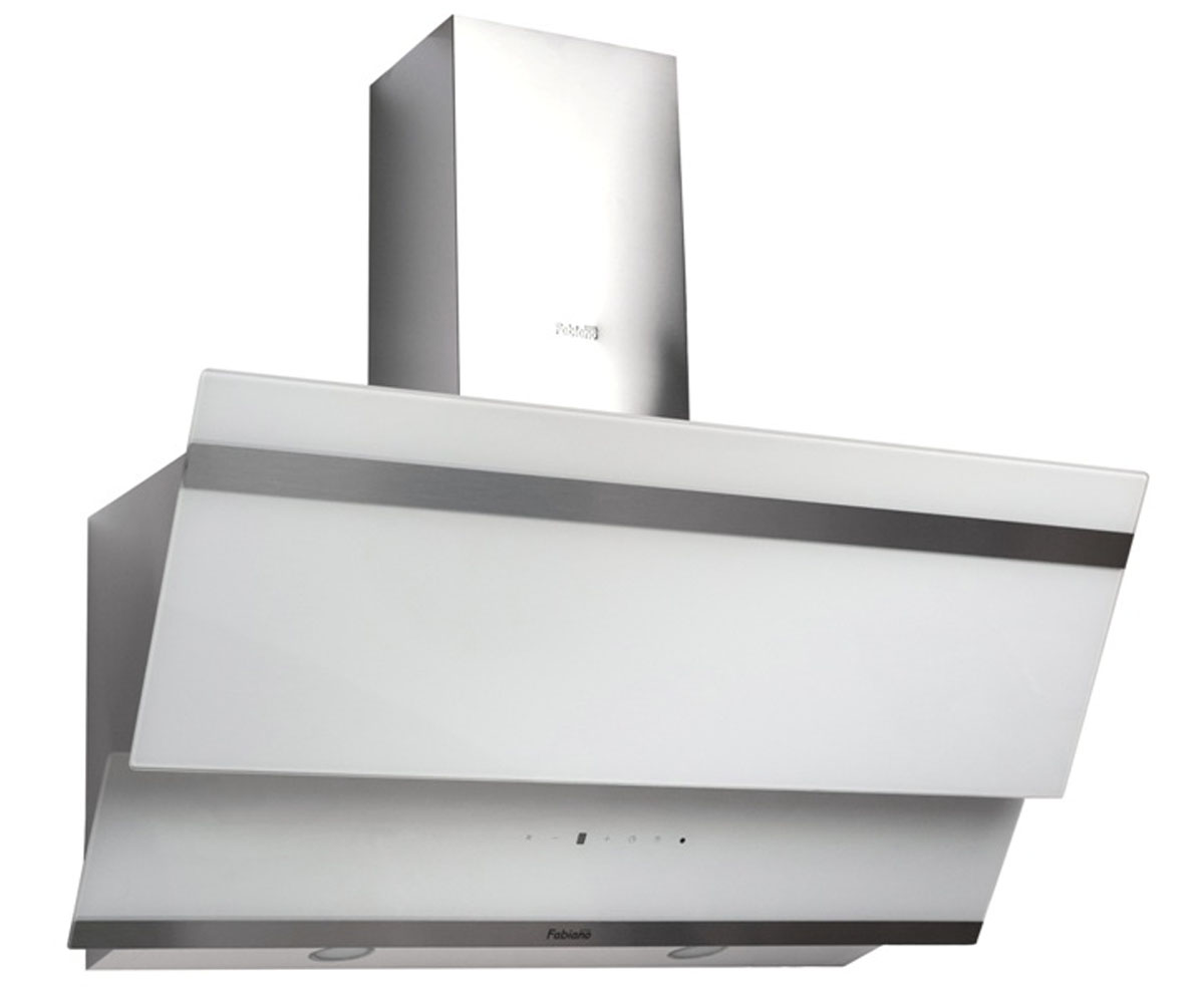 Похила витяжка FABIANO  PRISMA 80 WHITE PRISMA 80 WHITE