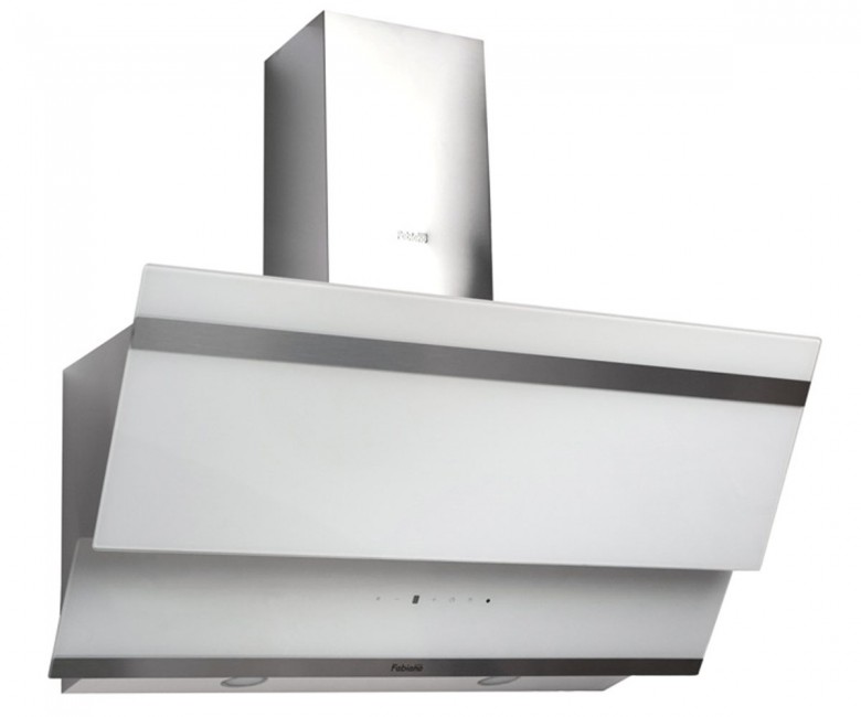 Похила витяжка FABIANO  PRISMA 80 WHITE PRISMA 80 WHITE