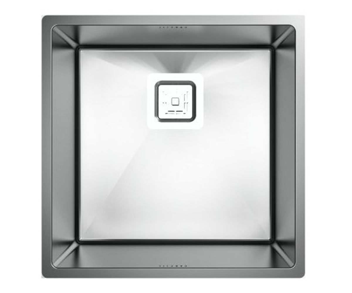 Мийка сталева FABIANO QUADRO QUADRO 44X44 R10 QUADRO 44X44 R10