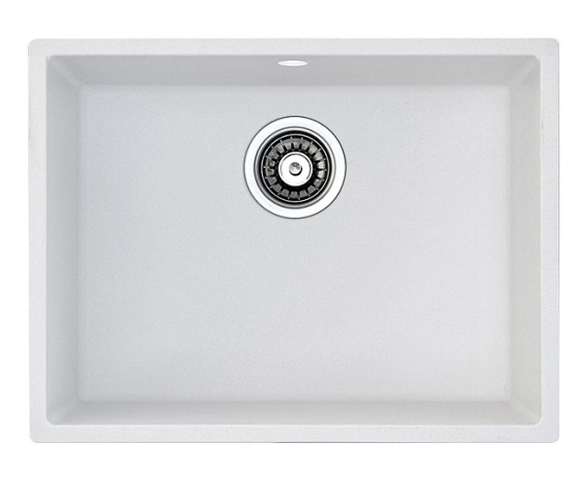 Мойка для кухни FABIANO QUADRO QUADRO 53X46 ALPINE WHITE QUADRO 53X46 ALPINE WHITE
