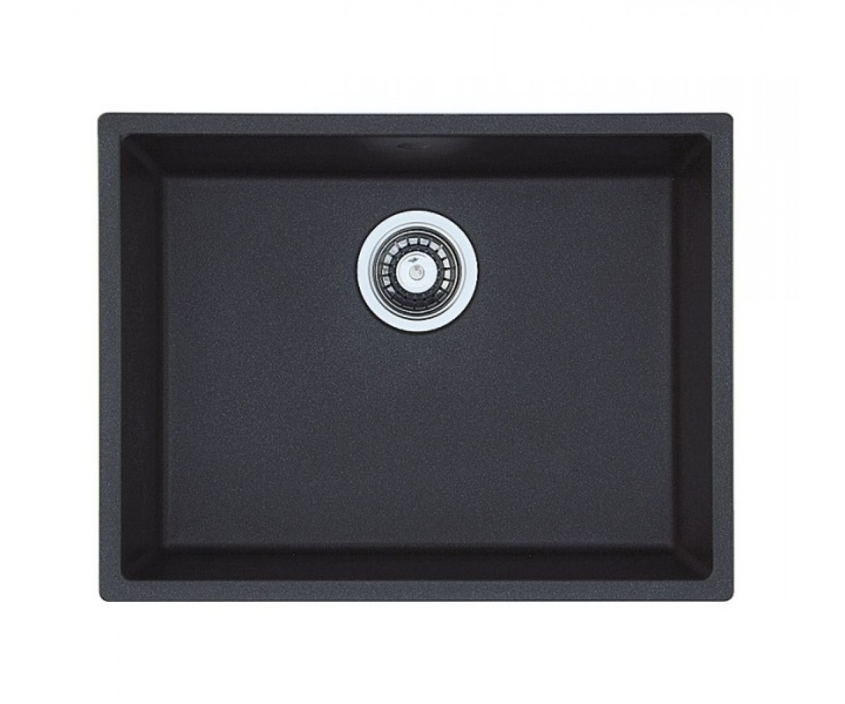 Мийка для кухні  53X46 ROSA FABIANO QUADRO QUADRO 53X46 ANTRACIT QUADRO 53X46 ANTRACIT