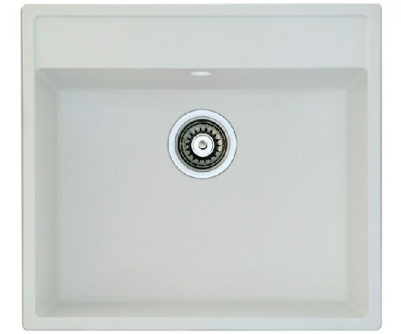 Мийка для кухні FABIANO QUADRO QUADRO 56X51 ALPINE WHITE QUADRO 56X51 ALPINE WHITE